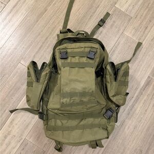 Olive Green Tactical Backpack